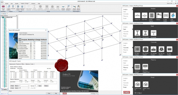 CADS 2018.1 Analysis-Modelling-Design Suite