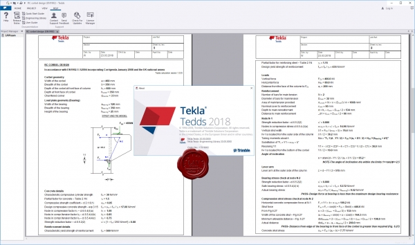 Trimble Tekla Tedds 2018 v20.00.0000