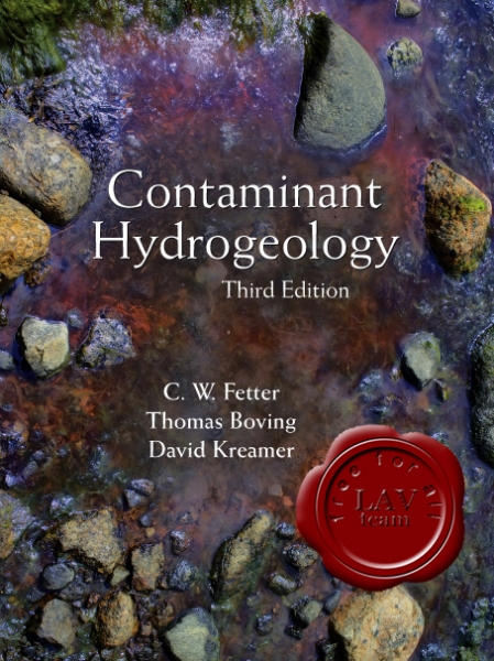 Contaminant Hydrogeology 3-rd Edition