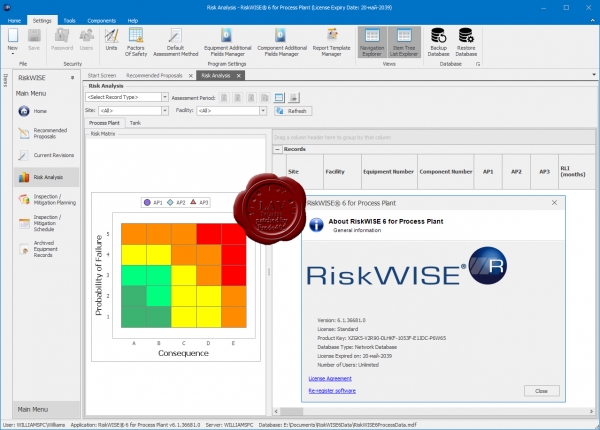 TWI RiskWise 6 for Process Plant v6.1.36681