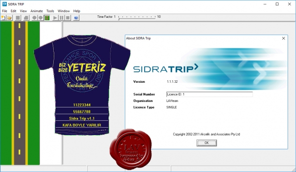 Akcelik SIDRA TRIP v1.1.1.32