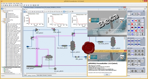 PSE gPROMS ProcessBuilder v1.0 beta 4