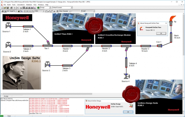 HONEYWELL UniSim Design Suite R390.1