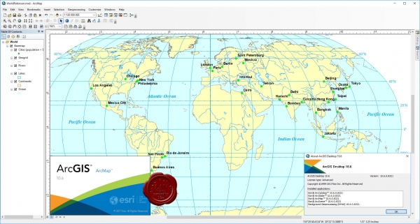 ESRI ArcGIS Desktop v10.6 eng + addons