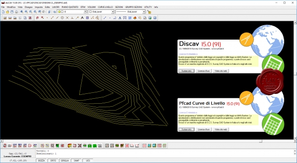 Survey CAD System pfCAD disCAV v15.0.91