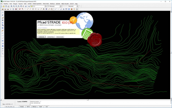 Survey CAD System pfCAD STRADE v10.0.34
