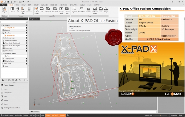 GeoMax X-PAD Office Fusion v4.1.700