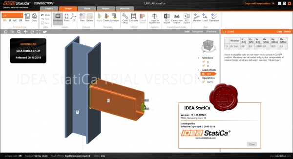 IDEA StatiCa v9.1.31.50722