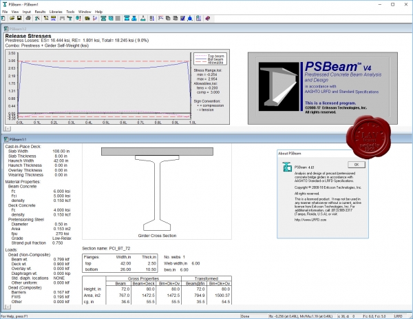 Eriksson Technologies PSBeam v4.61