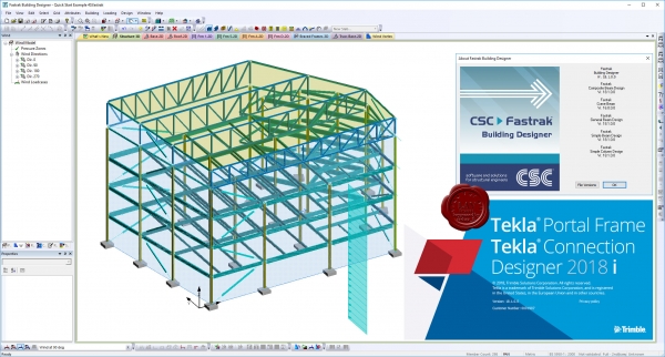 Tekla CSC Fastrak 2018 v18.1.0