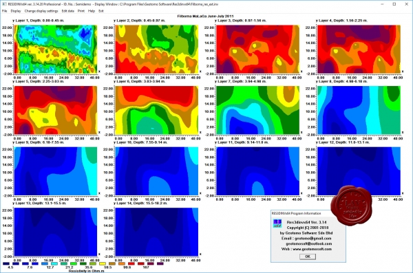 Geotomo Software RES3DINVx64 Pro v3.14.20