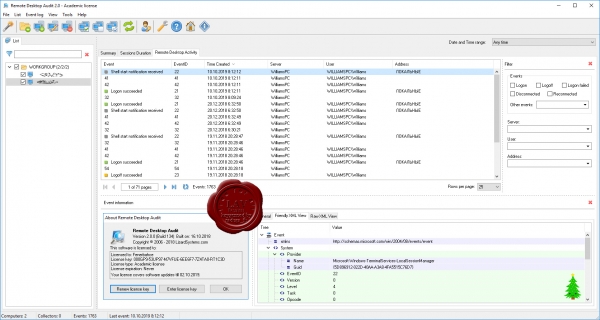 LizardSystems Remote Desktop Audit v2.0.134