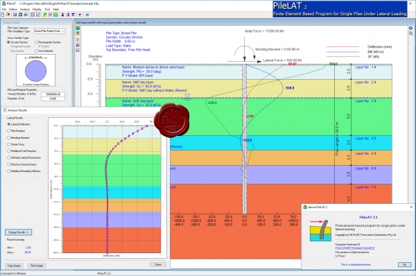 Innovative Geotechnics PileLAT v2.2