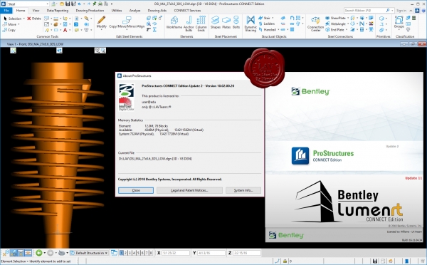 Bentley ProStructures CONNECT Edition Update 2 Version 10.02.00.20