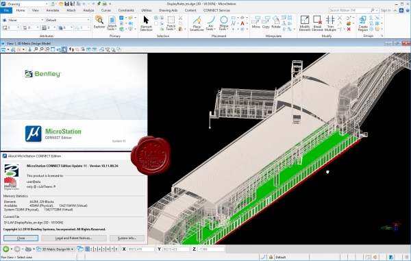 Bentley MicroStation CONNECT Edition Update 11 Version 10.11.00.36