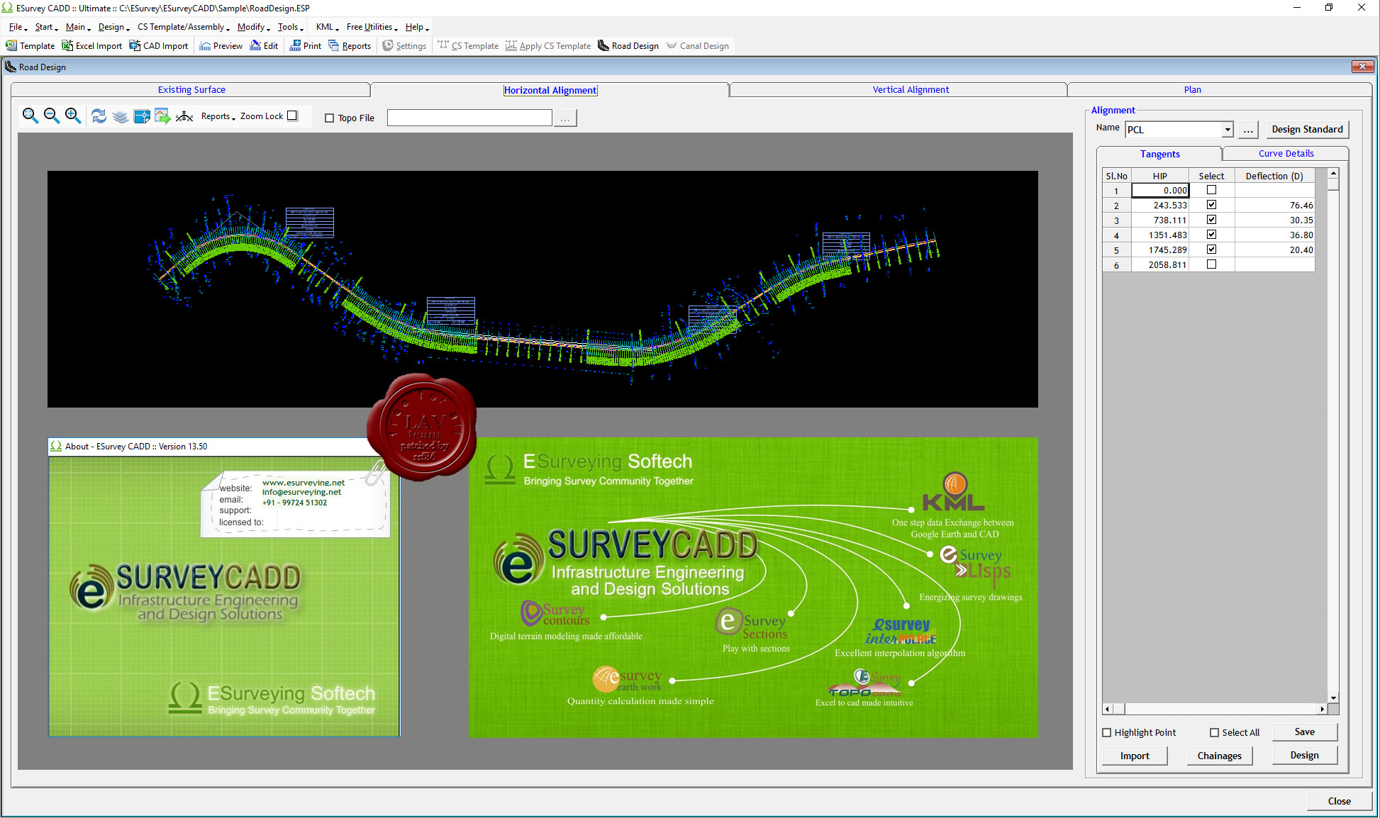 ESurvey CAD 10.20 with Key