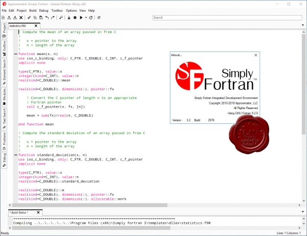 Approximatrix Simply Fortran v3.2.2976