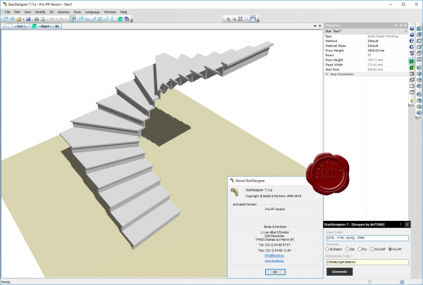 Boole & Partners StairDesigner Pro-PP v7.11a