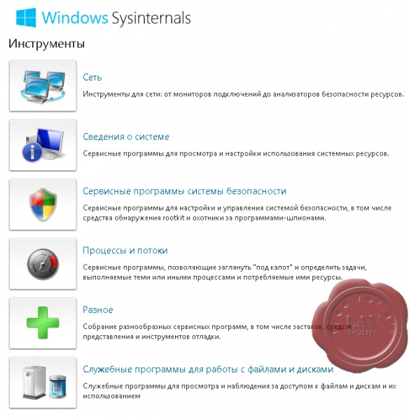Microsoft Sysinternals Suite build June, 28 2019