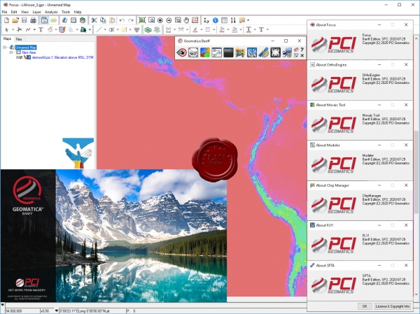 PCI Geomatica Banff 2020 SP2