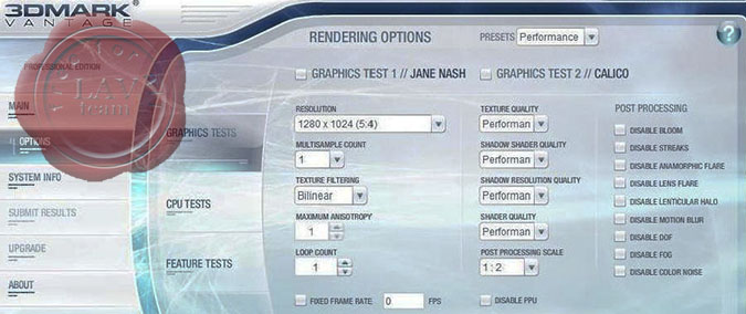 Futuremark 3DMark Vantage Professional Edition v1.0.1