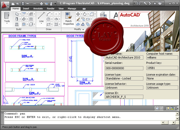 Autodesk AutoCAD Architecture 2010 Retail х64