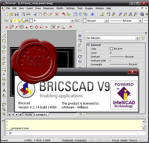 Bricsys Bricscad Pro v9.2.11.14291