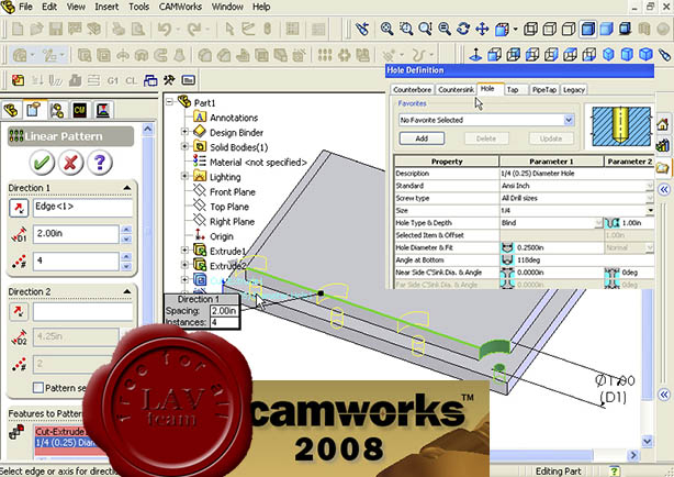 CAMWorks v2008-08 sp0.1 CAMWorks v2008-08 sp0.1
