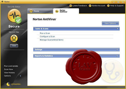 Symantec Norton Antivirus 2008 v15.5.0.23 RUS RIP