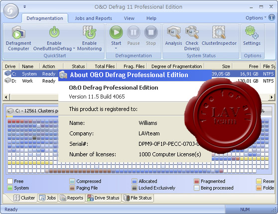 O&O Defrag Professional/Server x86/x64 v11.5.4065