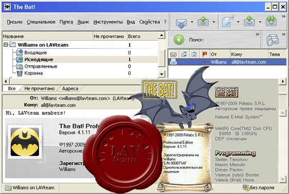 Ritlabs The Bat! v4.1.11 Pro