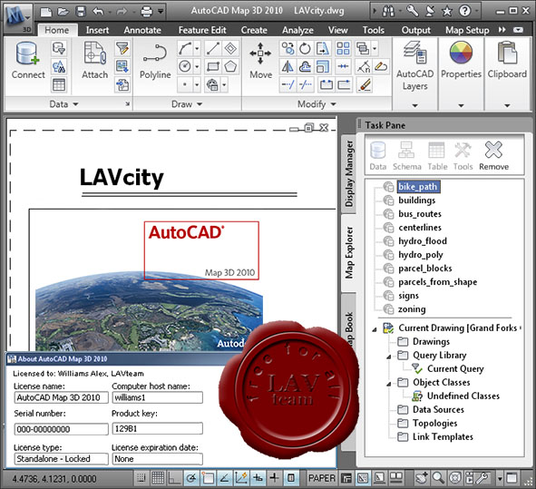 Autodesk AutoCAD Map 3D 2010 Retail x64 Autodesk AutoCAD Map 3D 2010 Retail x64
