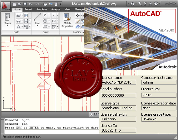 Autodesk AutoCAD MEP 2010 Retail x64