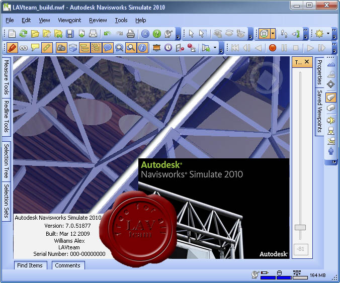 Autodesk Naviswork Simulate v2010 x86