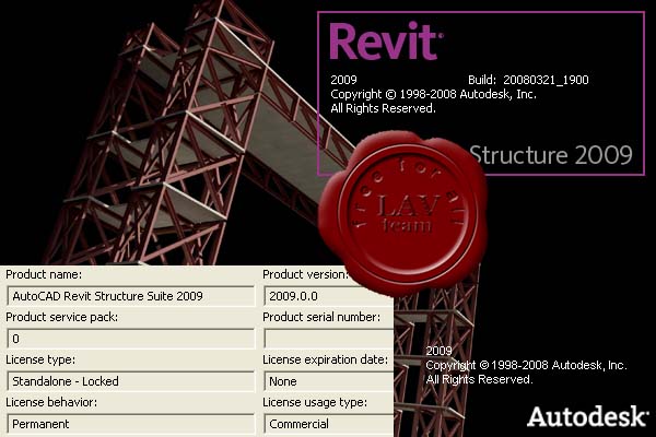 Autodesk Revit Structure Suite v2009 x86+x64 ISO