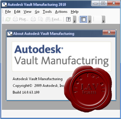 Autodesk AutoCAD Vault Manufacturing 2010