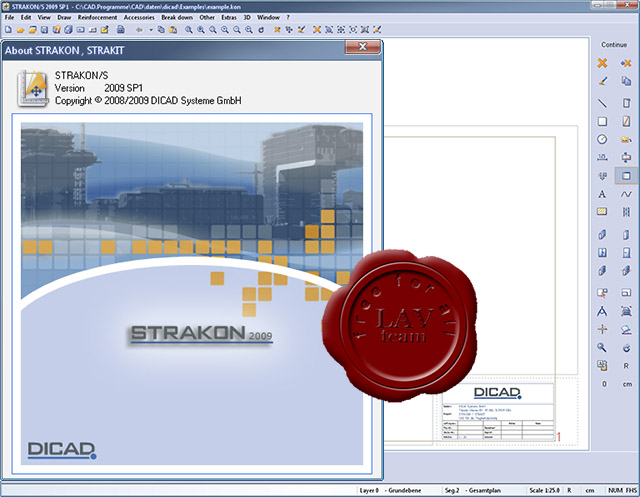 DICAD Strakon/S 2009 sp1 DICAD Strakon/S 2009 sp1