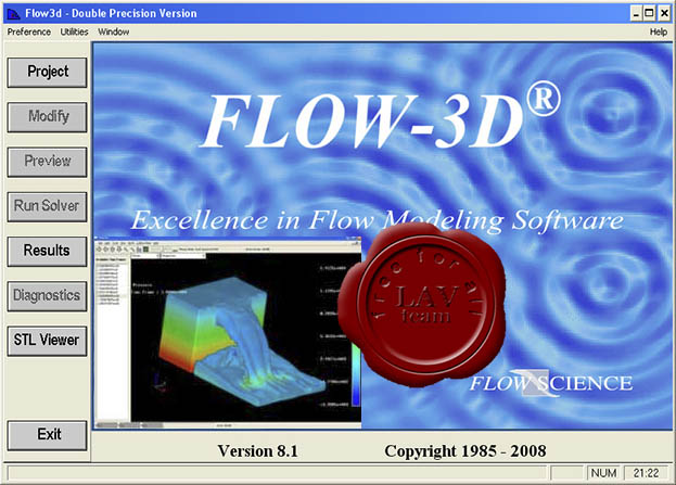 FLOW-3D v8.1