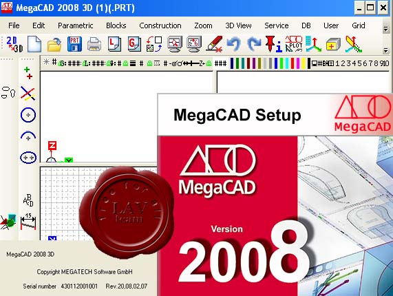 Megatech MegaCAD 3D rev 2008/02/07