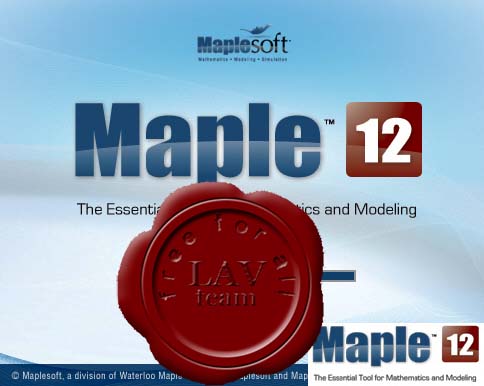 Waterloo Maplesoft Maple v12.0