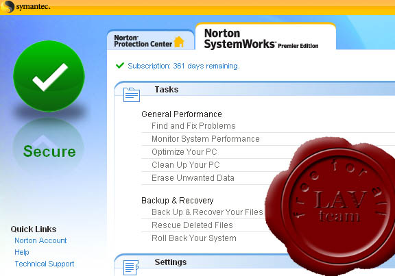 Symantec Norton SystemWorks 2007 Premier v10.2.0.30 Vista optimized ISO RIP
