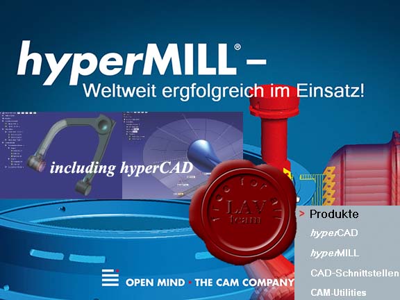 Open Mind Surfware Technologies hyperMILL 9.6