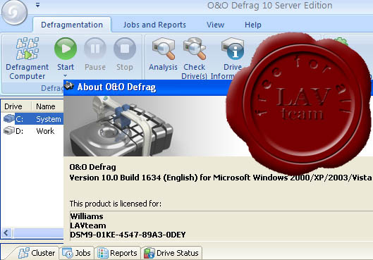 O&O Defrag Server Edition v10.0.1634
