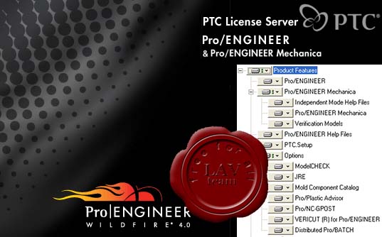 PTC Pro/ENGINEER (and Pro/ENGINEER Mechanica) Wildfire v4m010 ISO (5xCD) x86 only