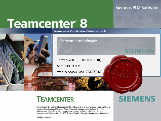 Siemens Teamcenter Lifecycle Visualization v8