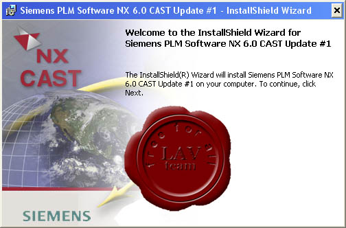 Siemens PLM Software Unigraphics NX6 CAST Update №1