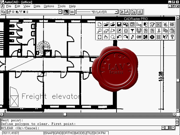 Tessel CADRaster Pro v9.1 for AutoCAD LT2006-2009, 2006-2009