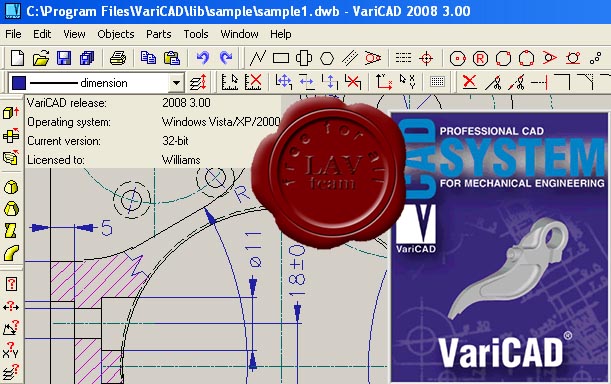 VariCAD 2008 v3.0 + VariCAD Viewer 2008 v3.0