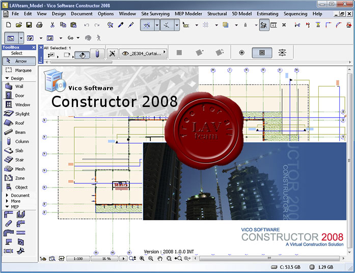 Vico Constructor 2008 v1.0.0 INT