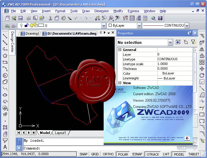 ZwCAD 2009 Professional v2009.01.23.9080